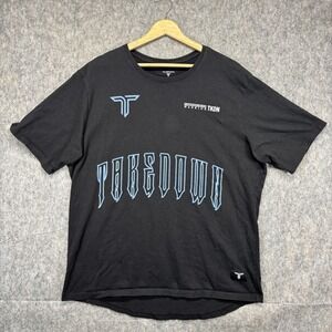 Takedown T-Shirt Men's XL Short Sleeve Black MMA UFC BJJ Fighting